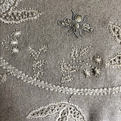 Cushion - Savannah Circle in Cashmere and Wool