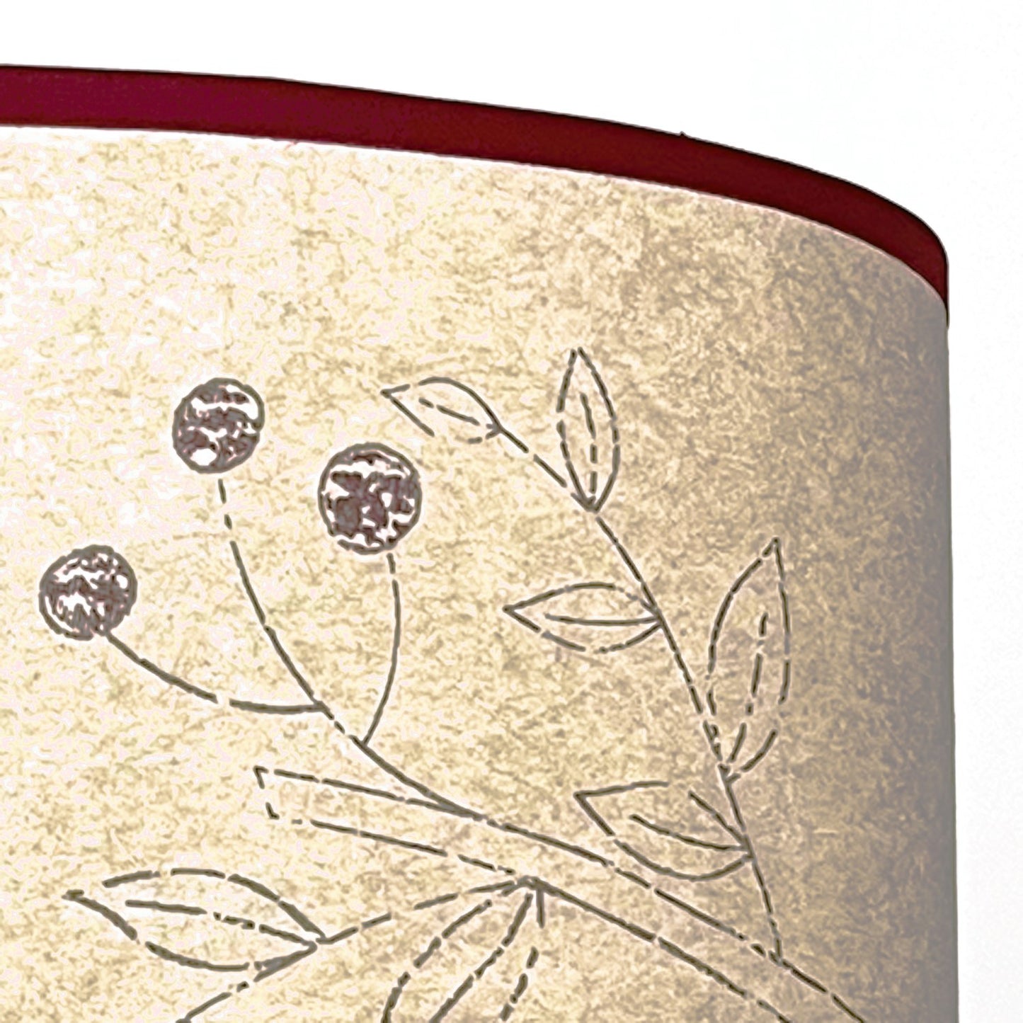 French Oval lampshade