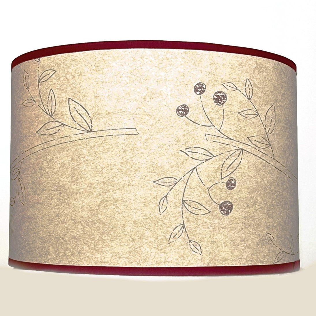 French Oval lampshade